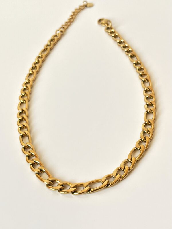 Zincir Model Çelik Kolye