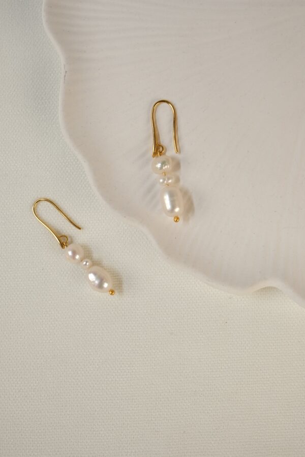 Tasarım İnci Küpe