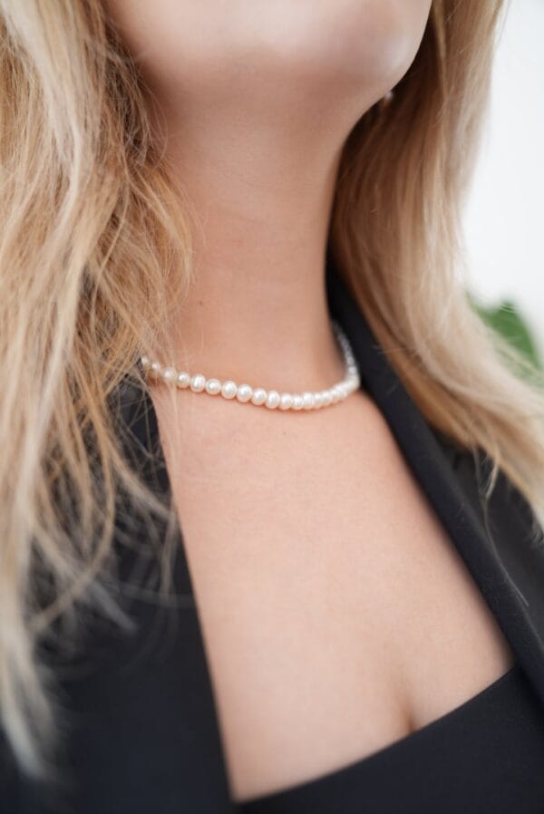 Angelina Gerçek İnci Kolye