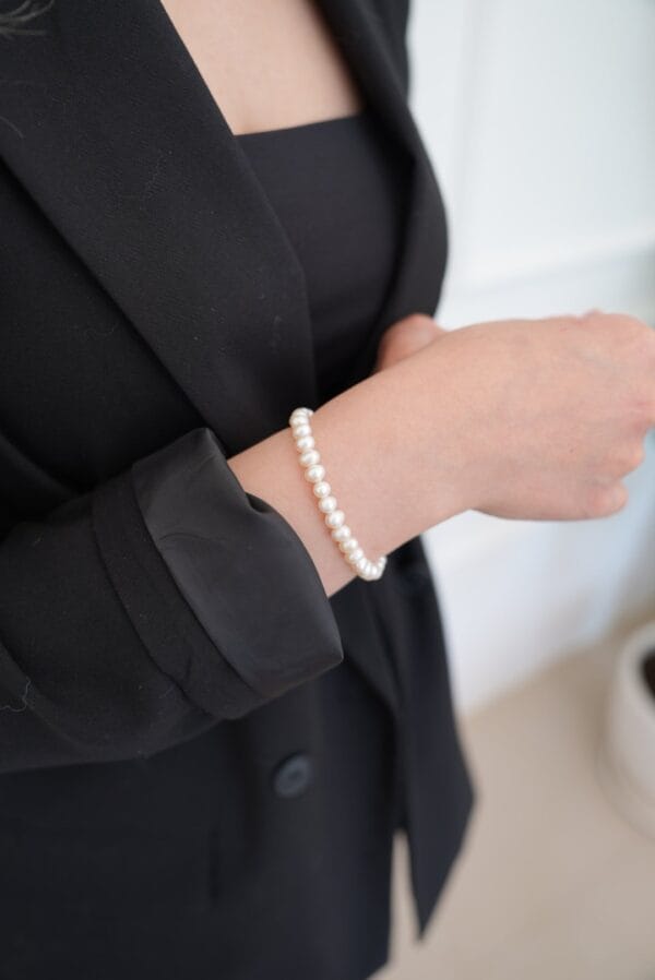 Angelina Gerçek İnci Bileklik