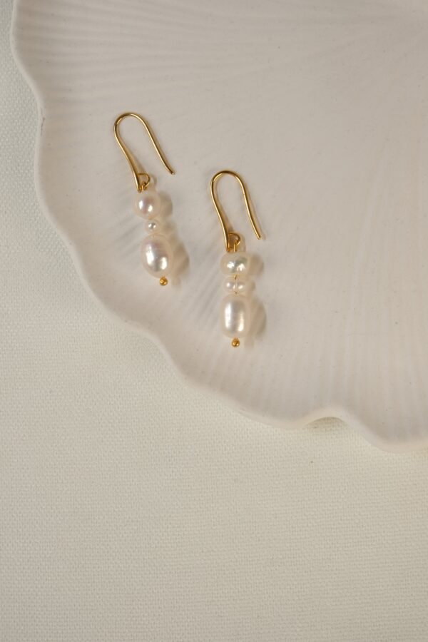 Tasarım İnci Küpe