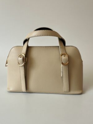 Deri Görünümlü Çapraz Omuz Çanta