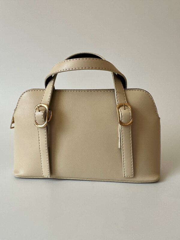 Deri Görünümlü Çapraz Omuz Çanta