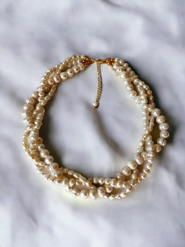 Karen Sarmal İnci Kolye