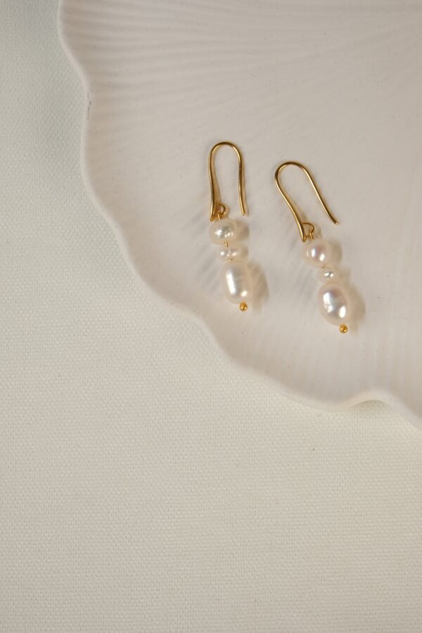 Tasarım İnci Küpe