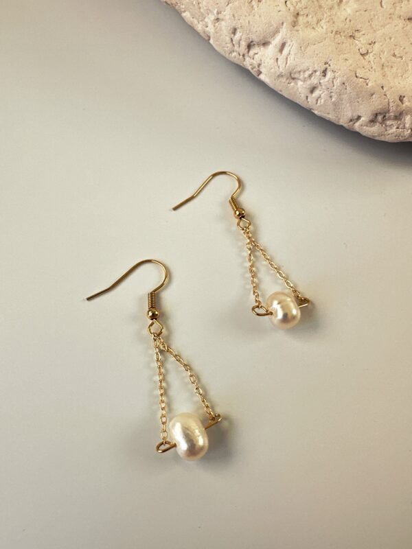 Zincir İnci Dansı Küpe