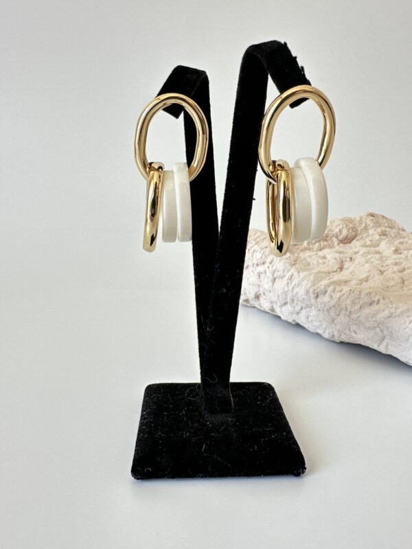 Sallantılı Tasarım Küpe