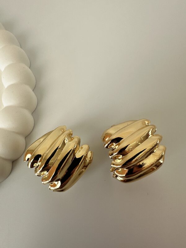 Vip Dalgalı Model Küpe