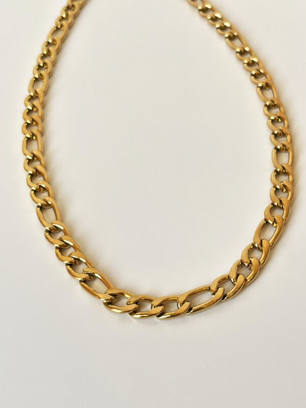 Zincir Model Çelik Kolye