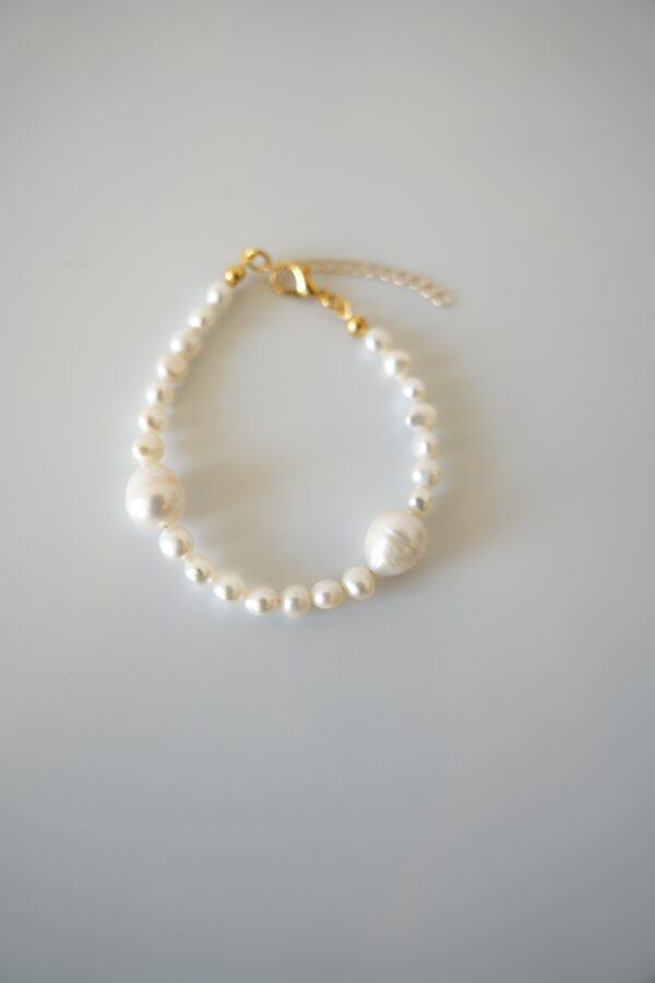 Damla İnci Detaylı Vip Gerçek İnci Bileklik