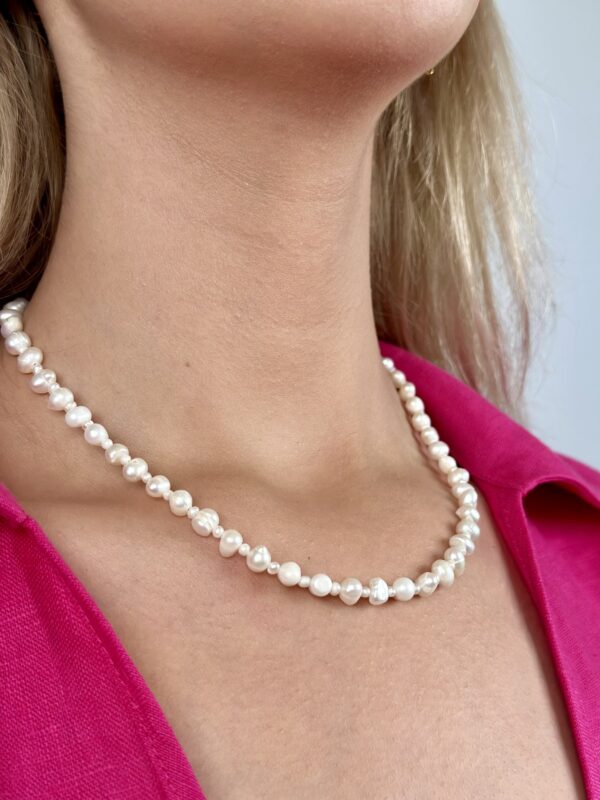 Tasarım Gerçek İnci Kolye