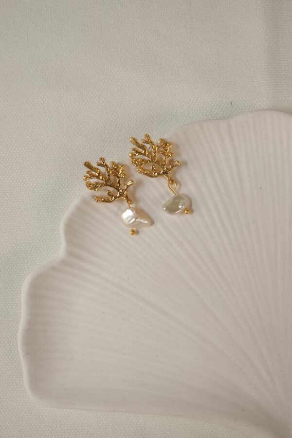 Tasarım İnci Küpe