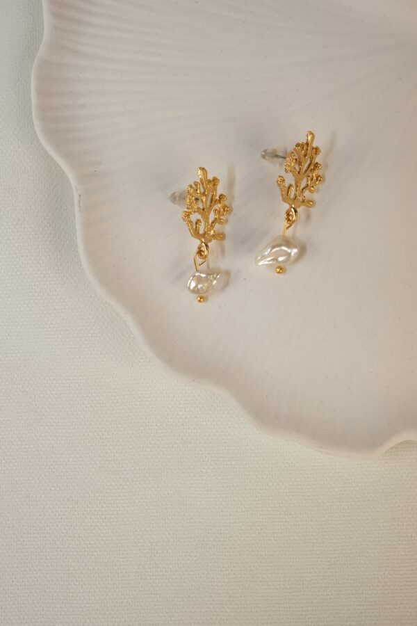 Tasarım İnci Küpe