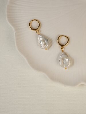 f7809f5e3e23c503b1f42cca0a88d436-2.jpg Pirinç Üzeri Altın Kaplama Gerçek İnci Küpe