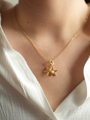 fbceab03a01443abf6c4d6fda593ca3f-1.jpg İnci Detaylı Yıldız Çelik Kolye