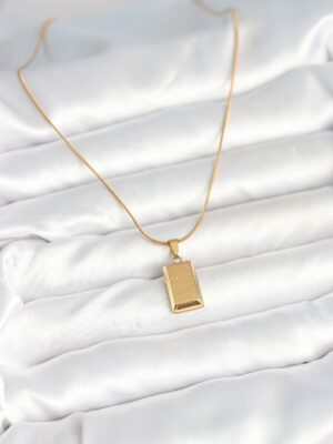 4eaebf915c09abb070f84792890a7e33.jpg 316l Çelik Gold Renk Külçe Altın Model Kolye