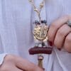 Etnik Stil Uzun Kolye | Kuş Figürü Büyük Uç | Püsküllü Tasarım
