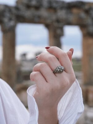 Antik İşçilik Görünümlü Yüzük | Günlük & Özel Gün Kullanım